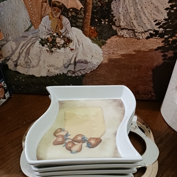 Cider House Designer Home Decor 🍎🍇Designpac Serving Dishes Cheese Snack Plates - Picture 6 of 15